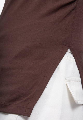 Gathered Details Long Sleeve Top