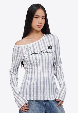 Asymmetric Long Sleeve Top