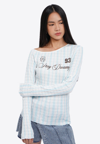 Asymmetric Long Sleeve Top