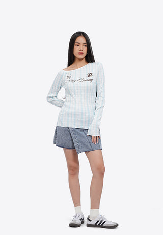 Asymmetric Long Sleeve Top