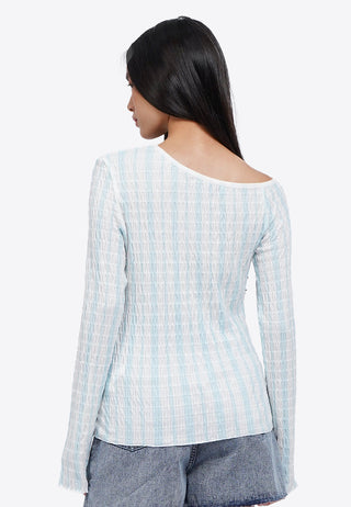 Asymmetric Long Sleeve Top