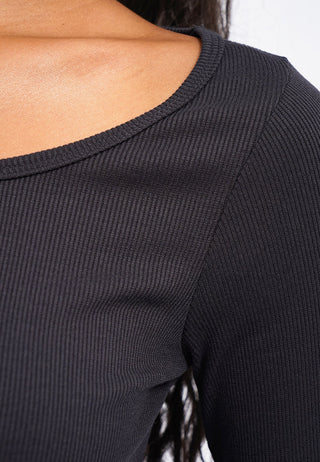 Long Sleeve Rib Top