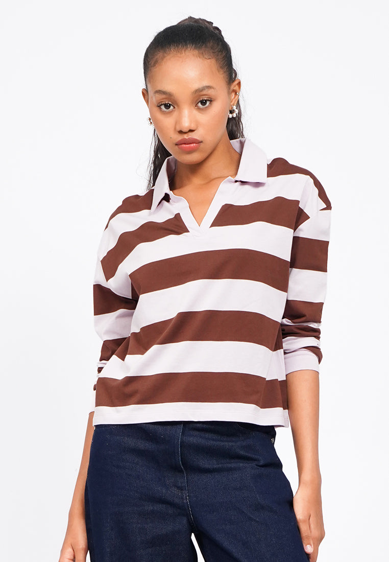 Stripes Rugby Shirt – COLORBOX - Indonesia