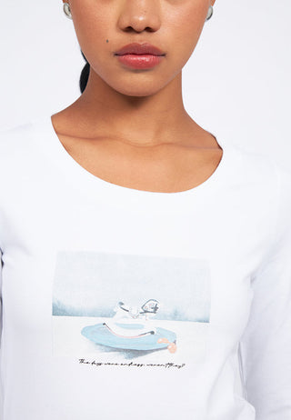 Scoop Neck Long Sleeve Top