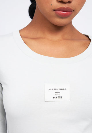 Scoop Neck Long Sleeve Top