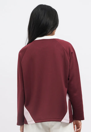Long Sleeve Printed Jersey Top