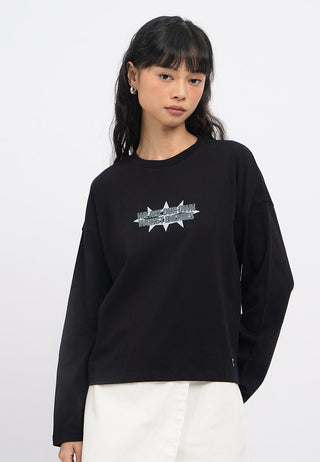 Oversized Long Sleeve Club T-Shirt