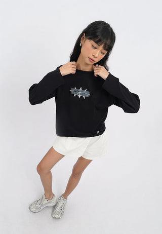 Oversized Long Sleeve Club T-Shirt