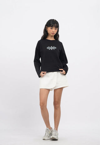 Oversized Long Sleeve Club T-Shirt
