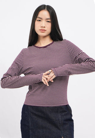 Long Sleeve Stripes T-Shirt