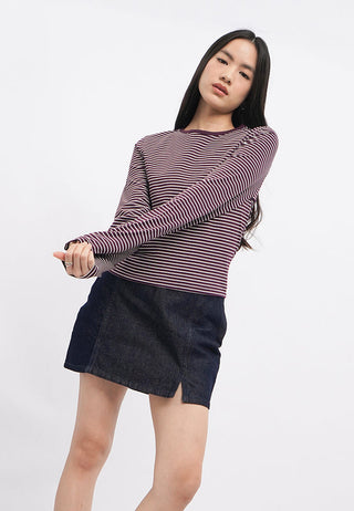 Long Sleeve Stripes T-Shirt