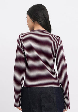 Long Sleeve Stripes T-Shirt