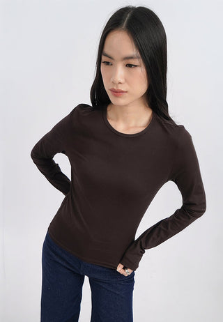 Regular Fit Basic Long Sleeve T-Shirt
