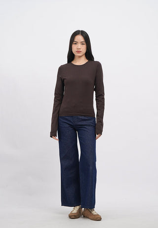 Regular Fit Basic Long Sleeve T-Shirt