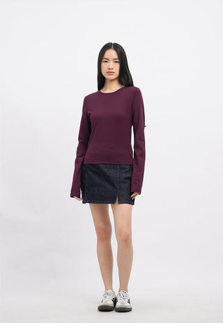 Regular Fit Basic Long Sleeve T-Shirt