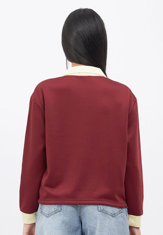 Oversized Printed Long Sleeve Jersey