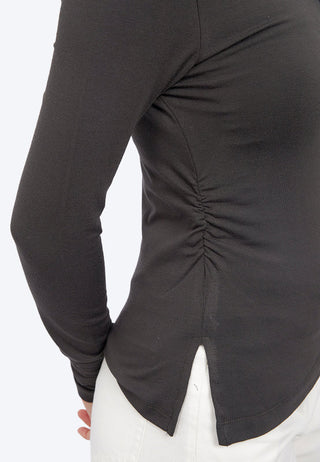 Long Sleeve Asymmetric Top