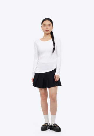 Long Sleeve Asymmetric Top