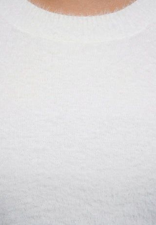 Fur Textured Crop Top