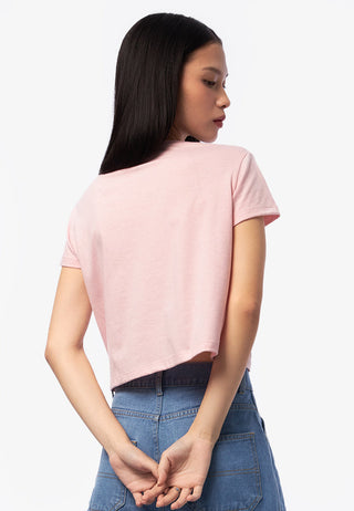 Cropped Graphic T-Shirt