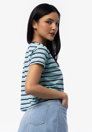 Striped Short Sleeve T-Shirt