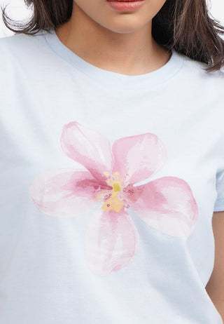 Short Sleeve Crop Graphic T-Shirt