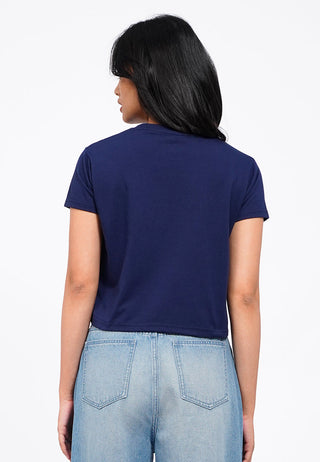 Short Sleeve Graphic Crop T-Shirt