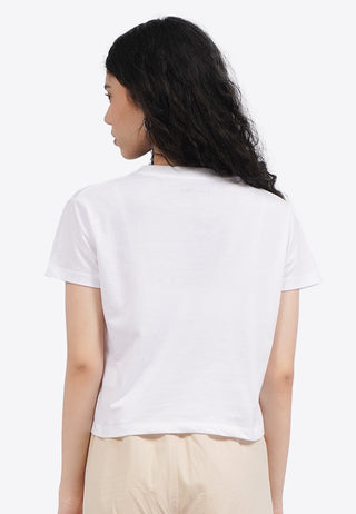 Short Sleeve Graphic Crop T-Shirt