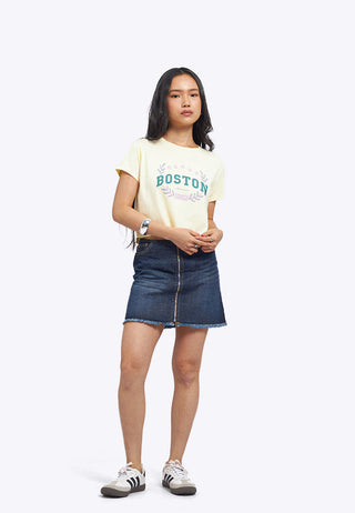 Short Sleeve Graphic Crop T-Shirt