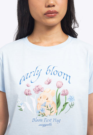 Short Sleeve Graphic Crop T-Shirt