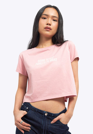 Short Sleeve Graphic Crop T-Shirt