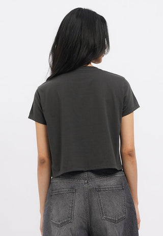Short Sleeve Graphic Crop T-Shirt