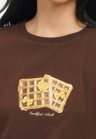 Short Sleeve Graphic Crop T-Shirt