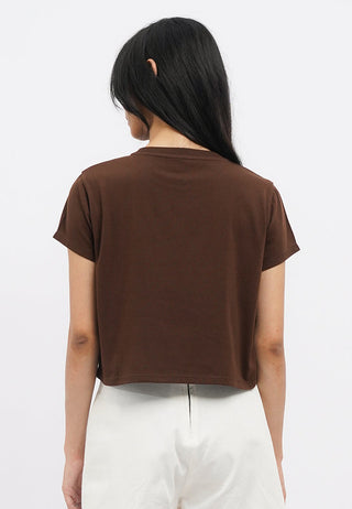 Short Sleeve Graphic Crop T-Shirt