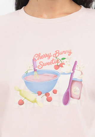 Short Sleeve Graphic Crop T-Shirt