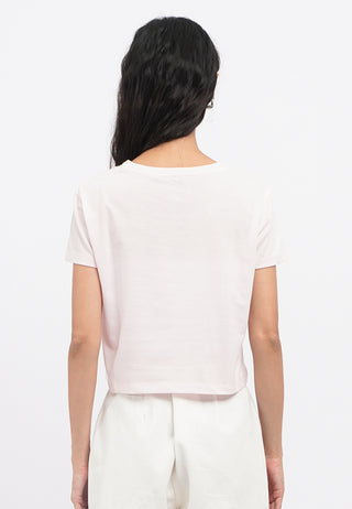 Short Sleeve Crop Graphic T-Shirt