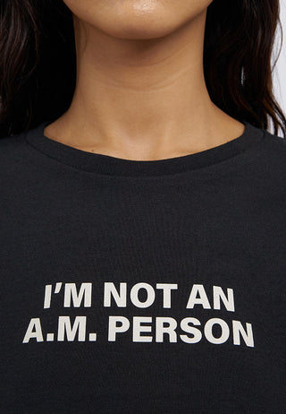 Short Sleeve Crop Graphic T-Shirt