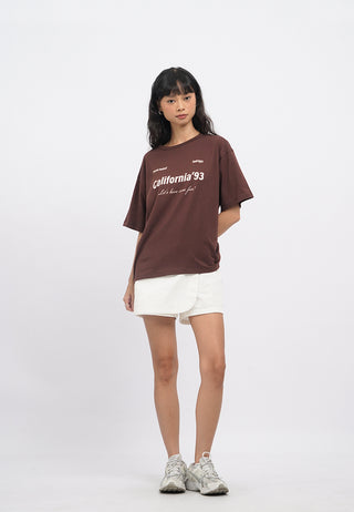 Oversized Short Sleeve Graphic T-Shirt