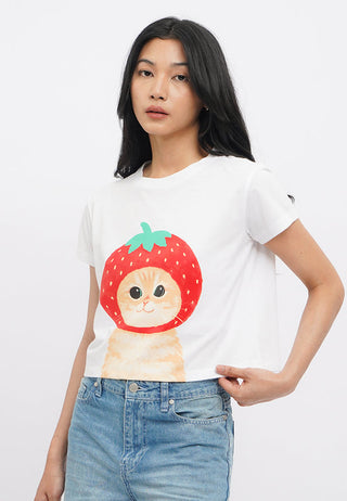 Short Sleeve Boxy Crop T-Shirt