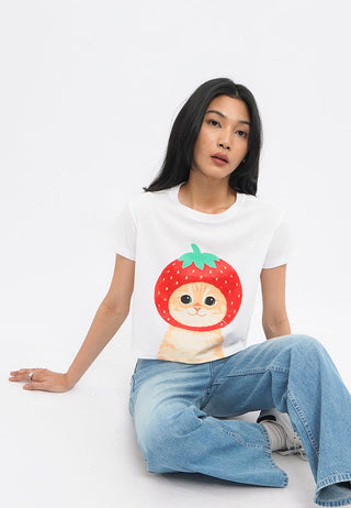 Short Sleeve Boxy Crop T-Shirt