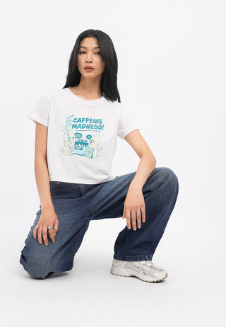 Short Sleeve Boxy Crop T-Shirt