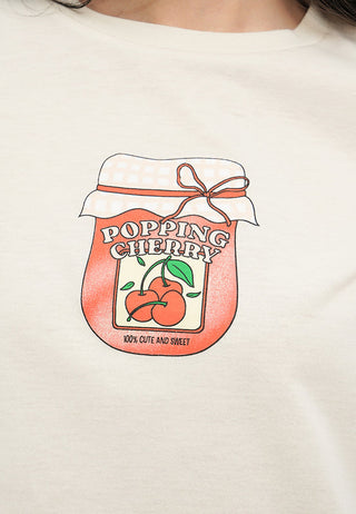 Short Sleeve Graphic Boxy Crop T-Shirt