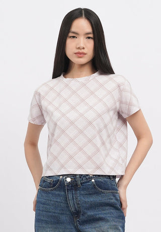 Short Sleeve Full Print Boxy Crop T-Shirt
