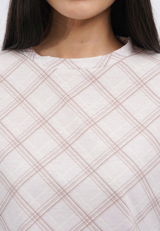 Short Sleeve Full Print Boxy Crop T-Shirt
