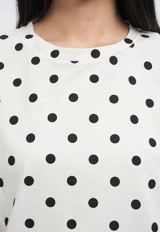 Short Sleeve Polkadot T-Shirt