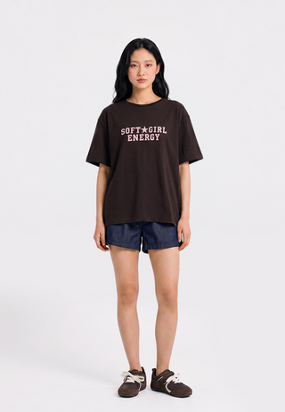 Oversized Short Sleeve Graphic T-Shirt