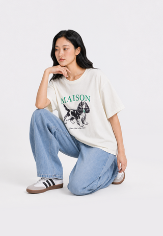 Oversized Short Sleeve Graphic T-Shirt