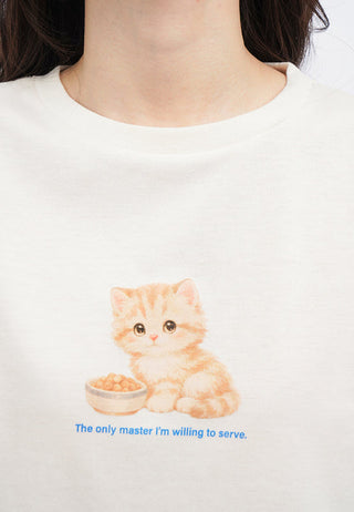 Short Sleeve Graphic Crop T-Shirt