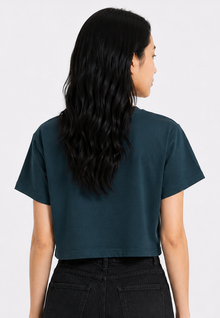 Short Sleeve Graphic Crop T-Shirt
