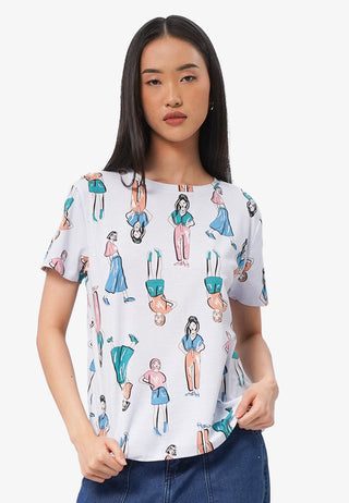 Full Print Short Sleeve T-Shirt